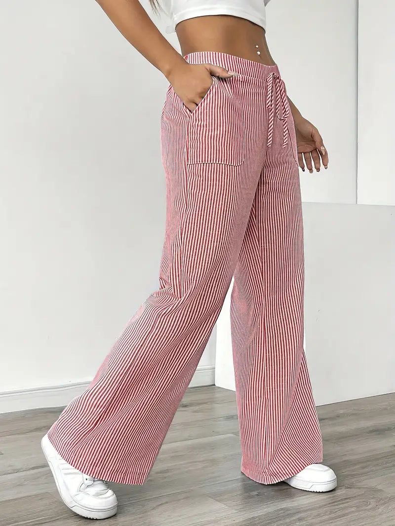 KARINA - PANTALONS RAYÉS ÉLÉGANTS