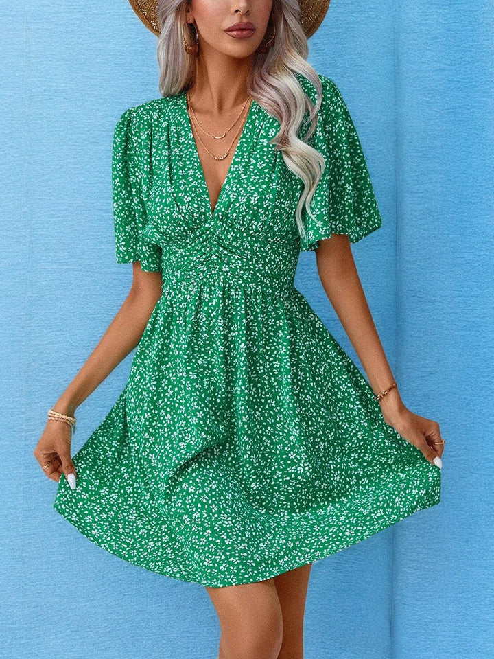 Camille | Robe d'été fleurie pour femme | Mini