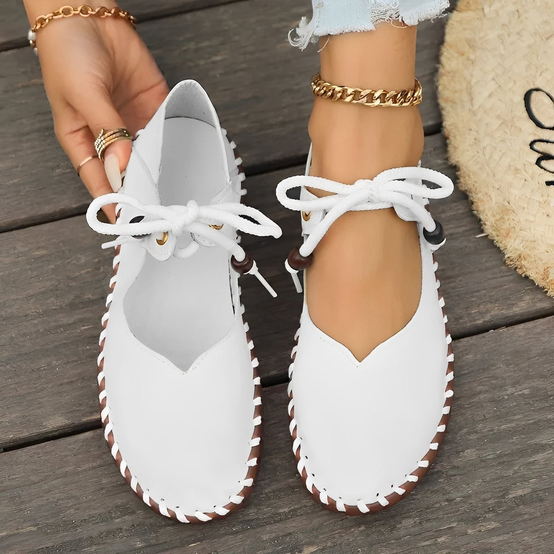 Carla - Chaussures classiques à lacets et semelle souple pour femmes