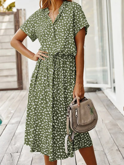 Elaine | Robe Chemise Chic Pour Femme | Midi