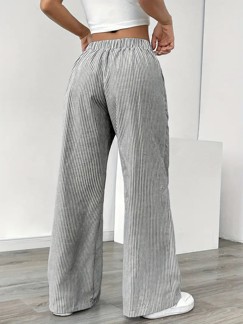 KARINA - PANTALONS RAYÉS ÉLÉGANTS