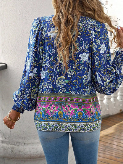 Helena™ - Haut Floral Premium d'Été