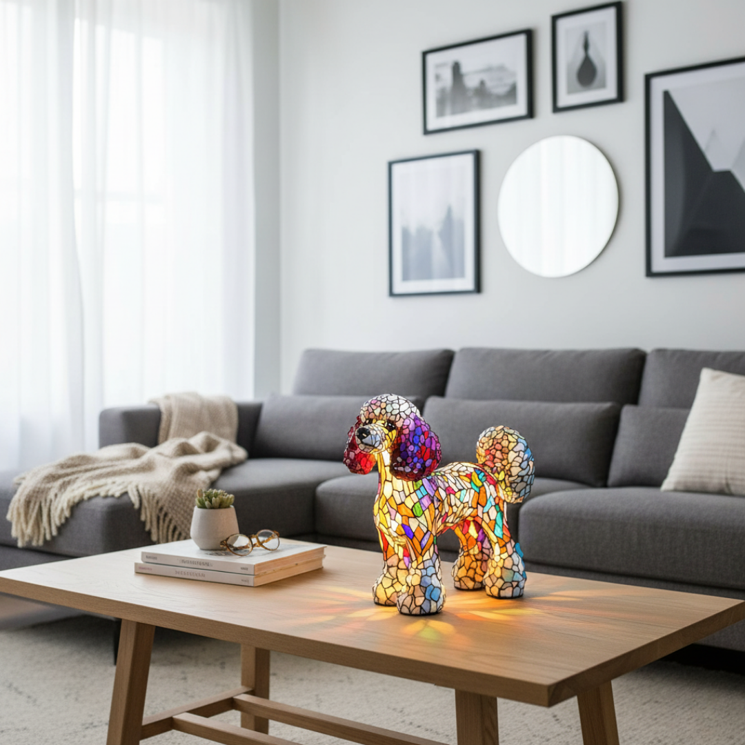 Caniche | Lampes en Verre