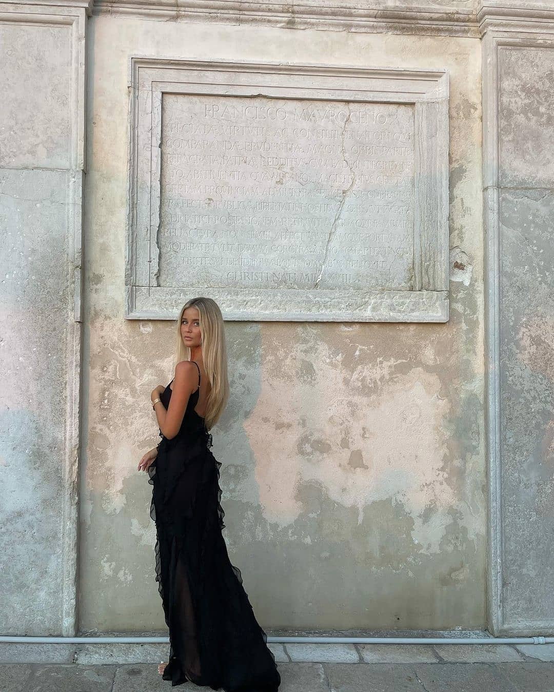 Zara - Robe Maxi avec Volants