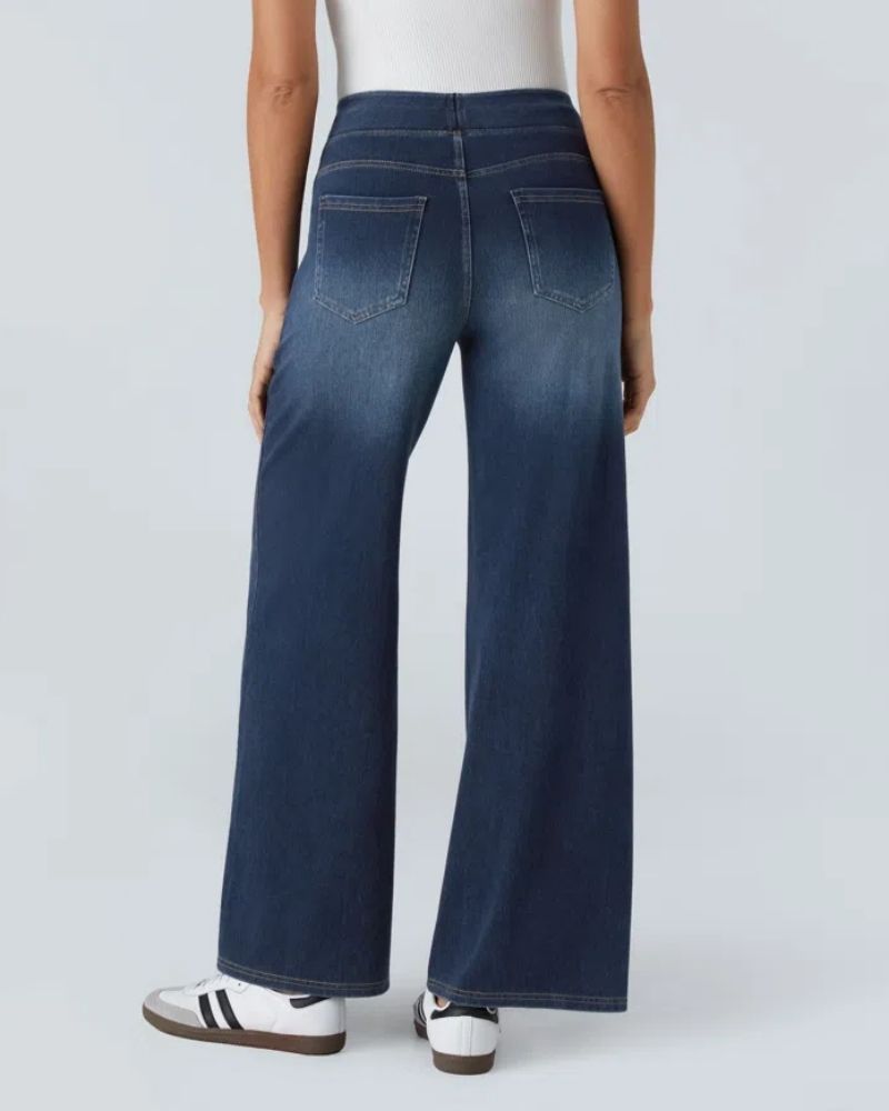 Ainsley - Jeans À Jambe Grands Confortables