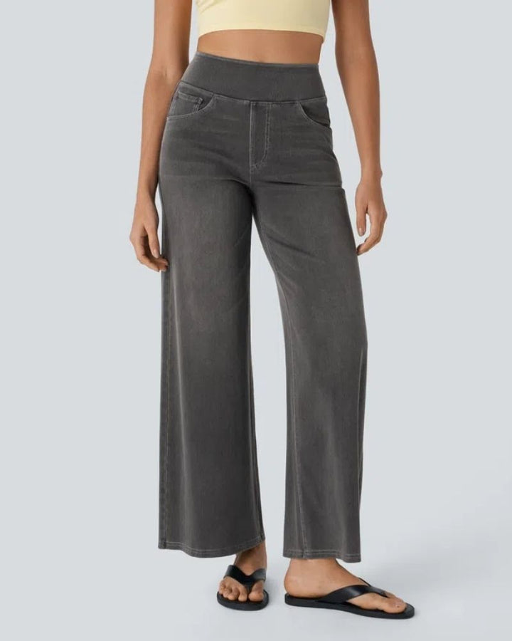 Ainsley - Jeans À Jambe Grands Confortables
