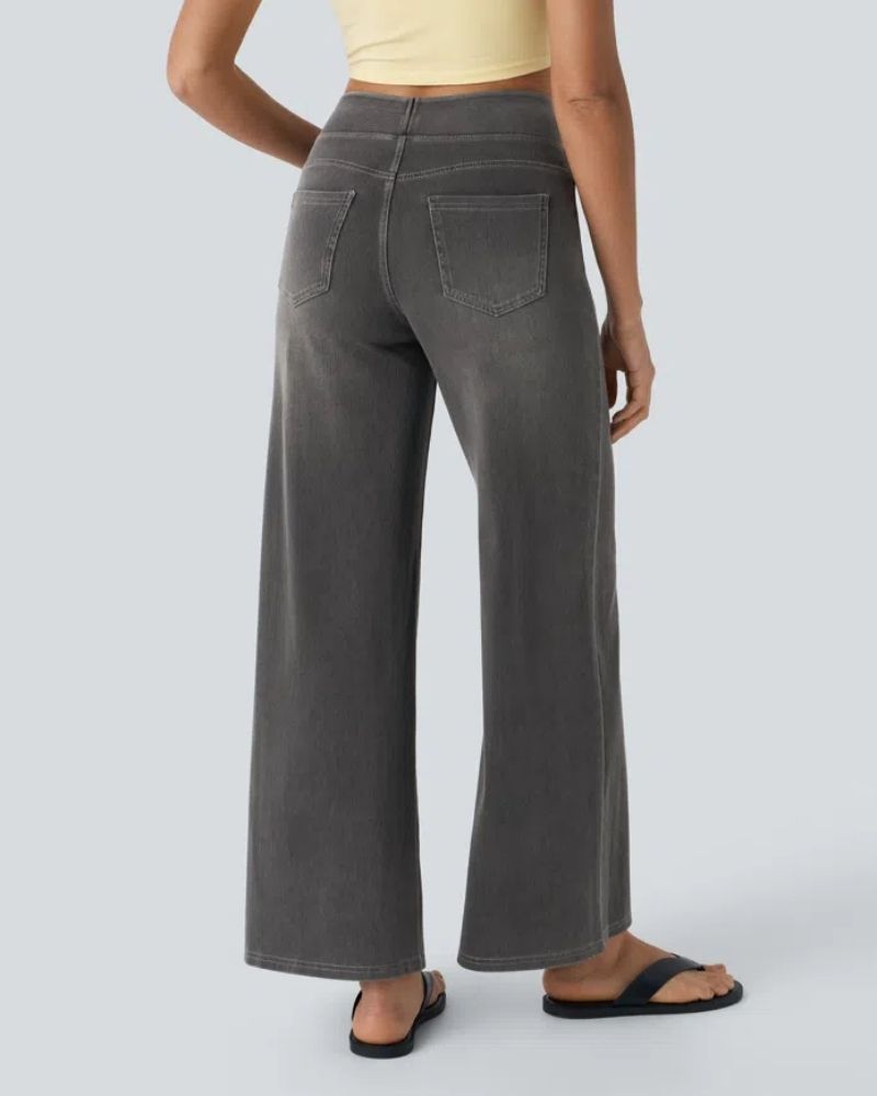 Ainsley - Jeans À Jambe Grands Confortables