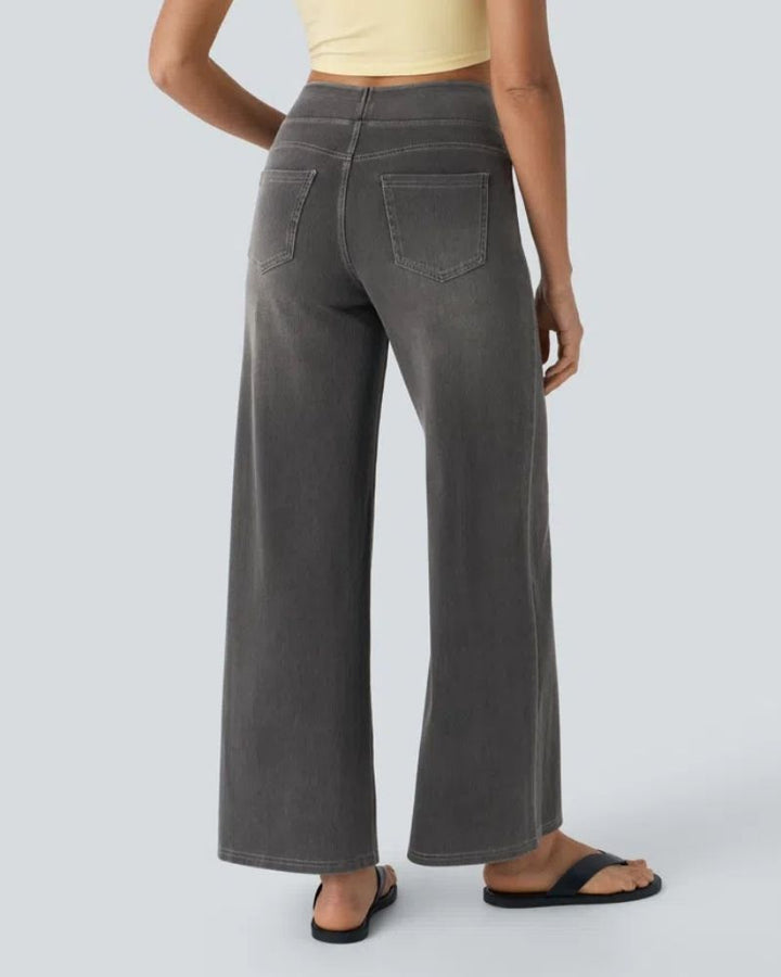 Ainsley - Jeans À Jambe Grands Confortables
