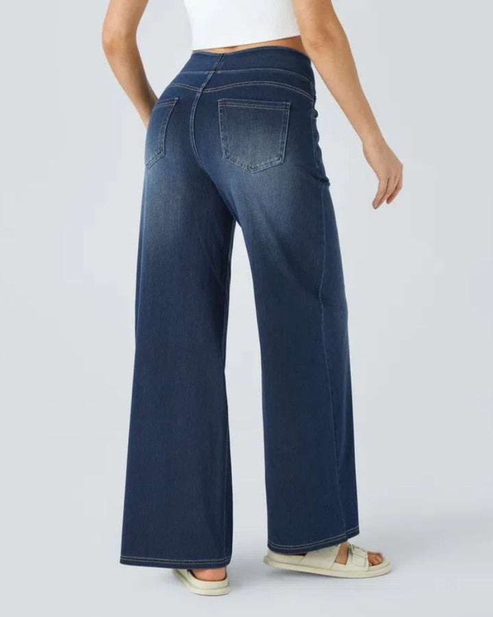 Ainsley - Jeans À Jambe Grands Confortables