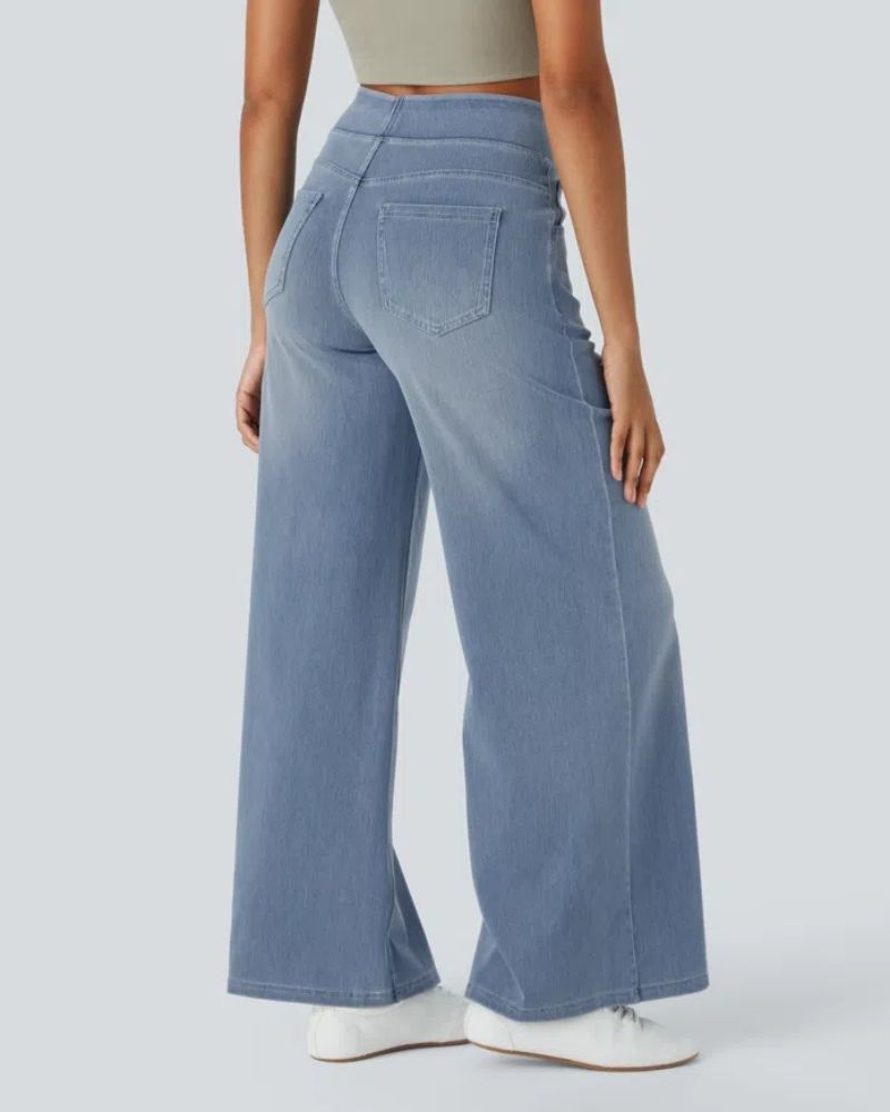Ainsley - Jeans À Jambe Grands Confortables