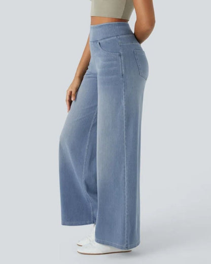 Ainsley - Jeans À Jambe Grands Confortables