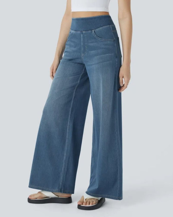 Ainsley - Jeans À Jambe Grands Confortables