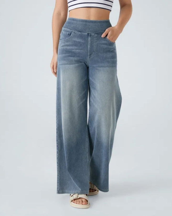 Ainsley - Jeans À Jambe Grands Confortables