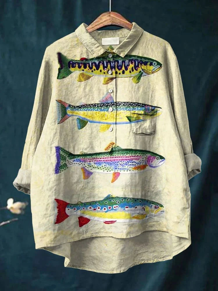 Darcy™ - T-shirt Art Poisson