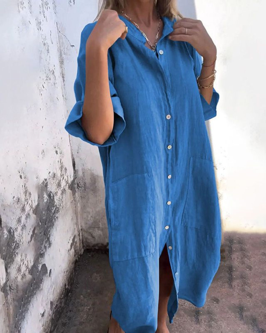 Calixa | Robe Chemise Élégante