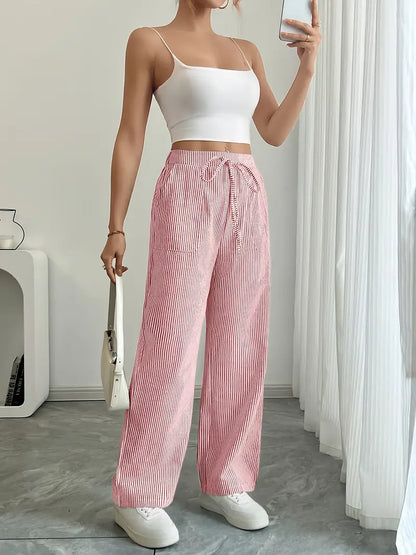 KARINA - PANTALONS RAYÉS ÉLÉGANTS