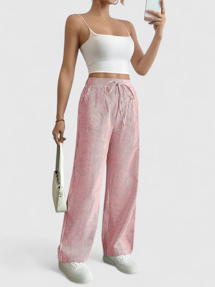 SIERRA – PANTALONS DE LOUNGE À RAYURES