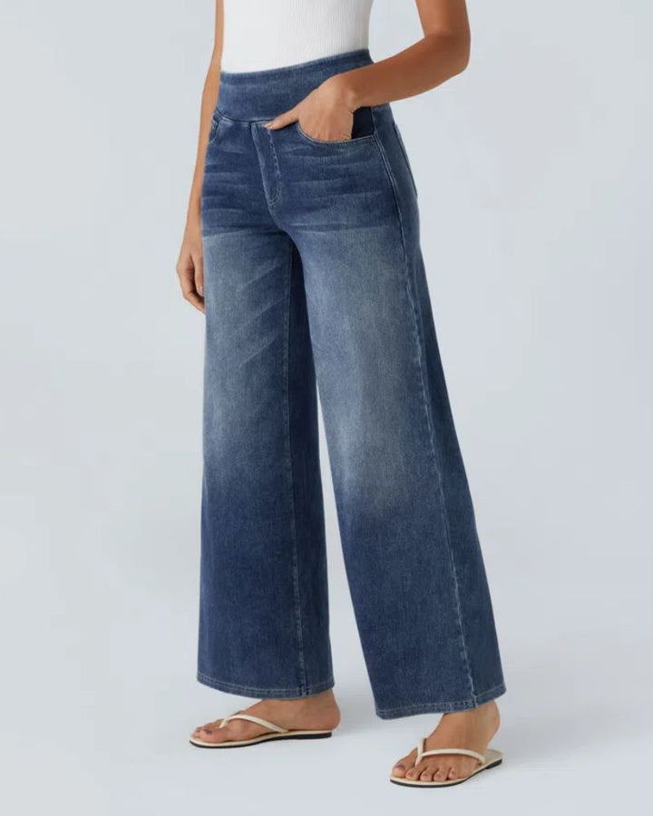 Ainsley - Jeans À Jambe Grands Confortables