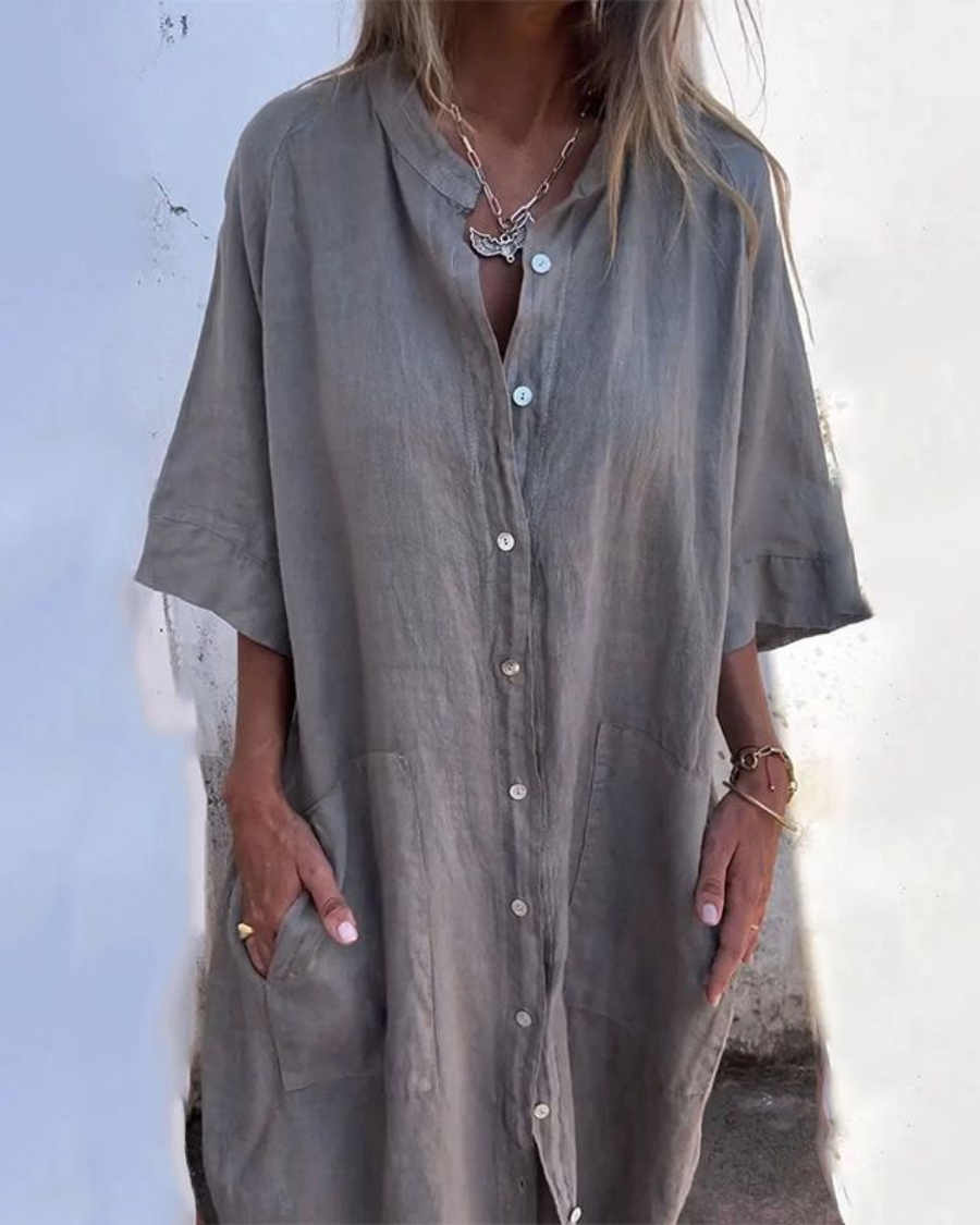 Calixa | Robe Chemise Élégante