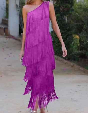 Anne | Robe à une épaule