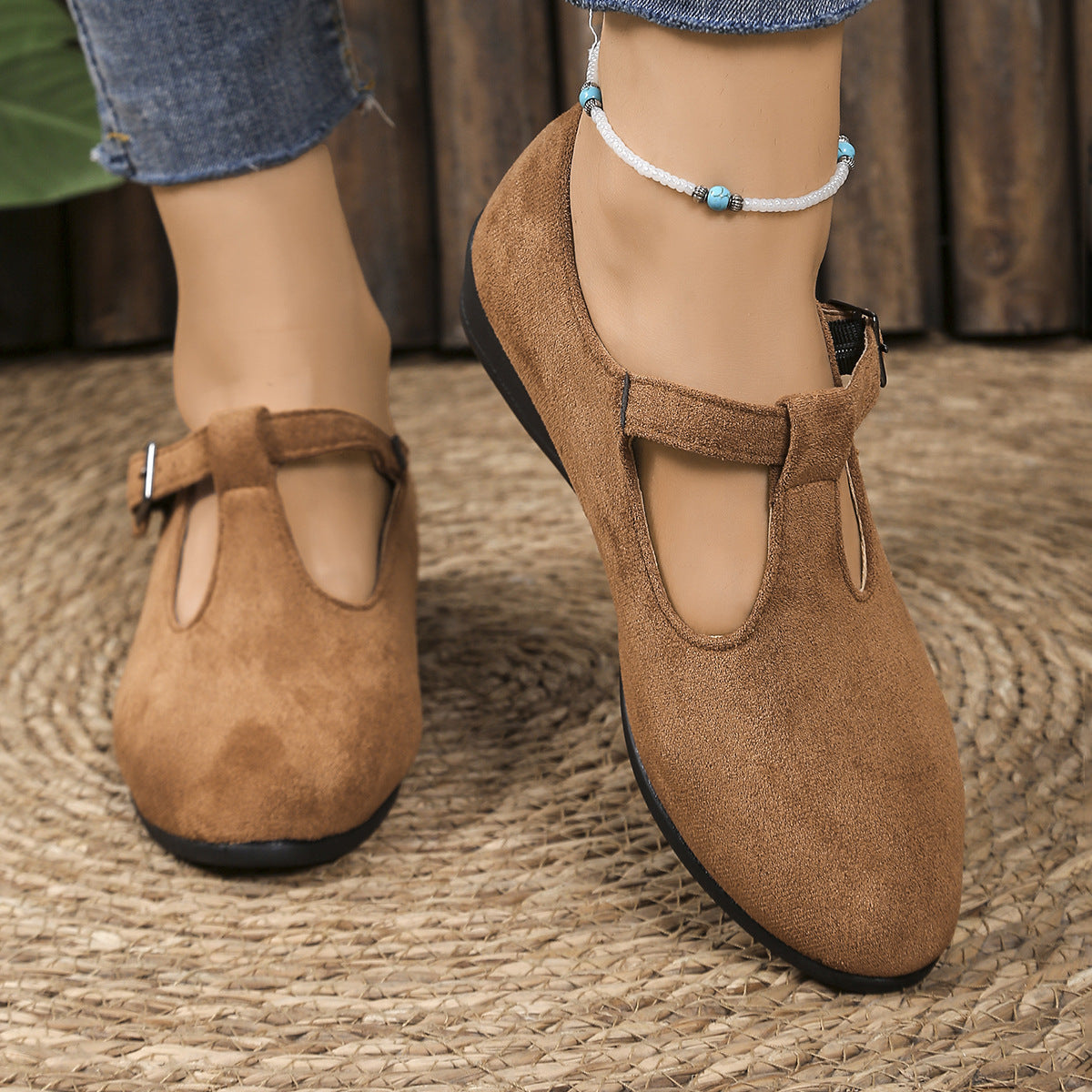 Caro - Chaussures en Velours Doux
