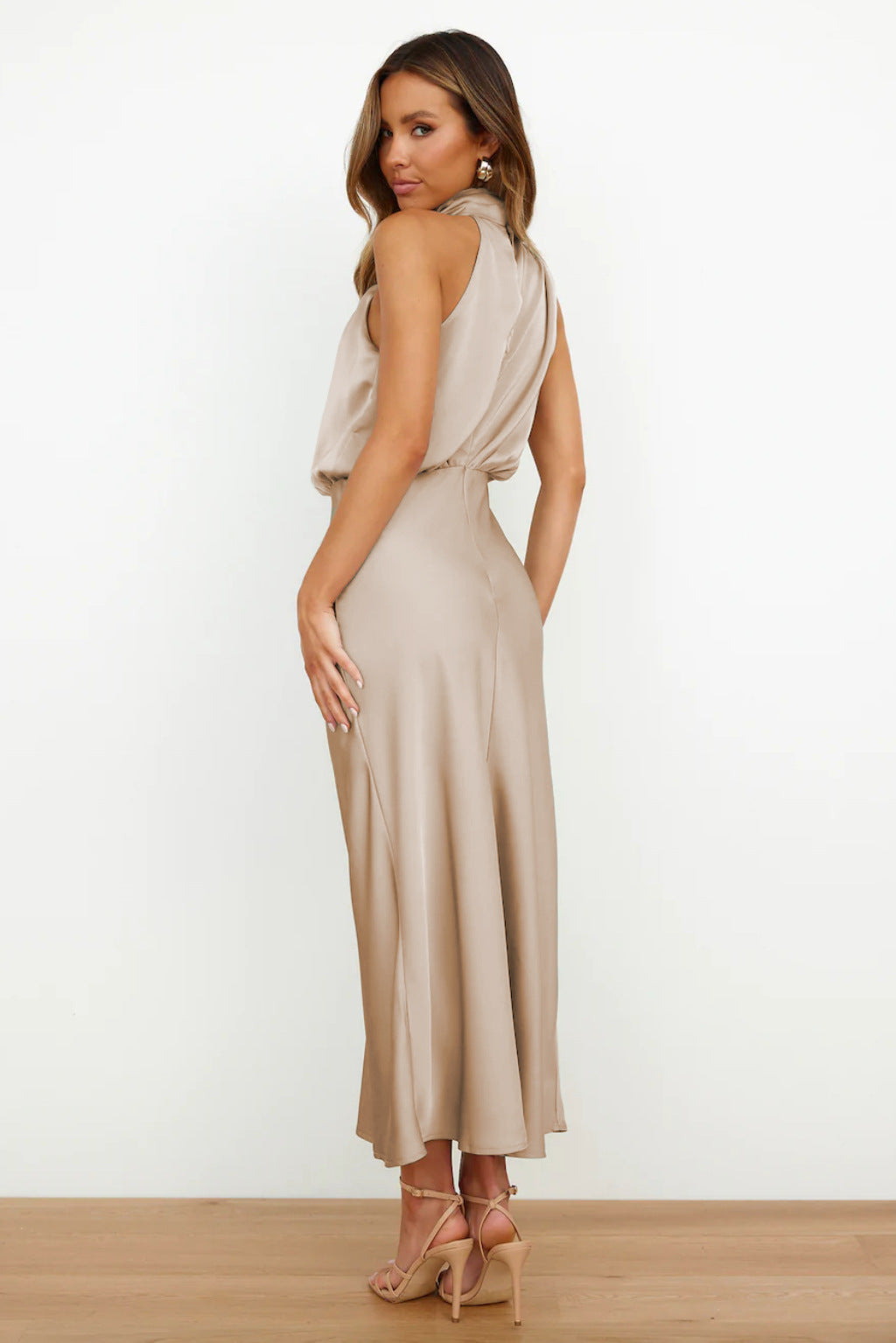 Violet | Robe Drapée Sahara