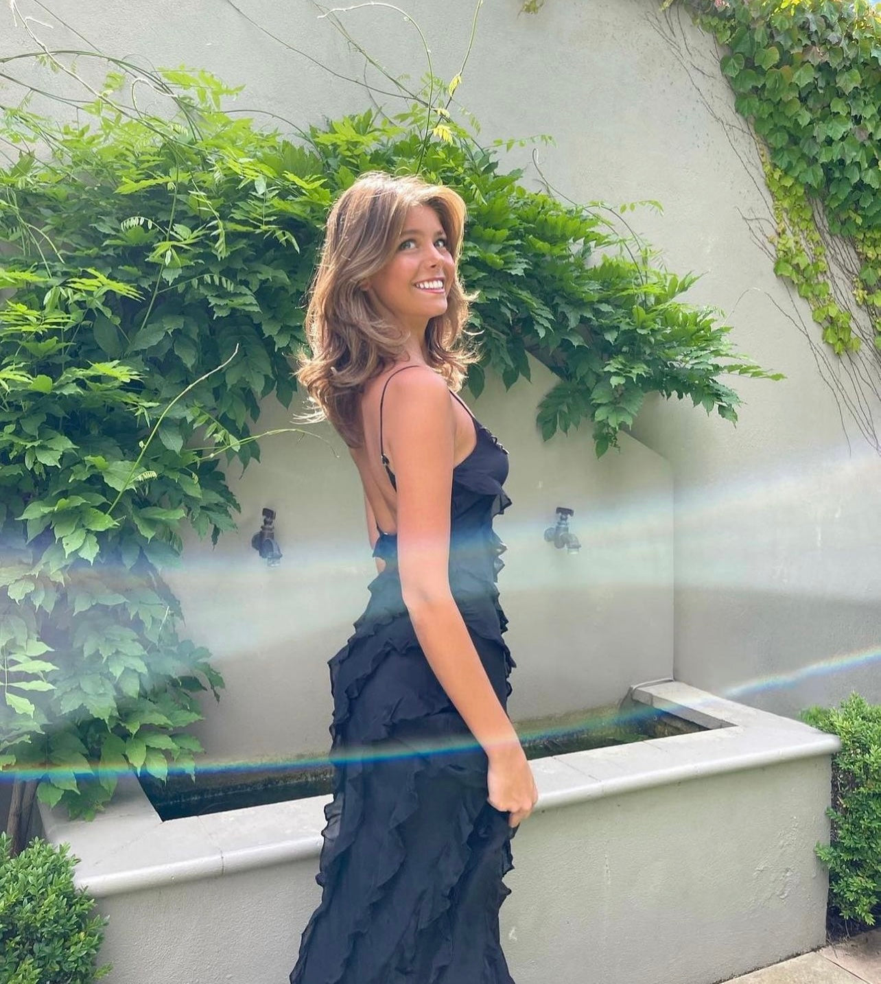 Zara - Robe Maxi avec Volants