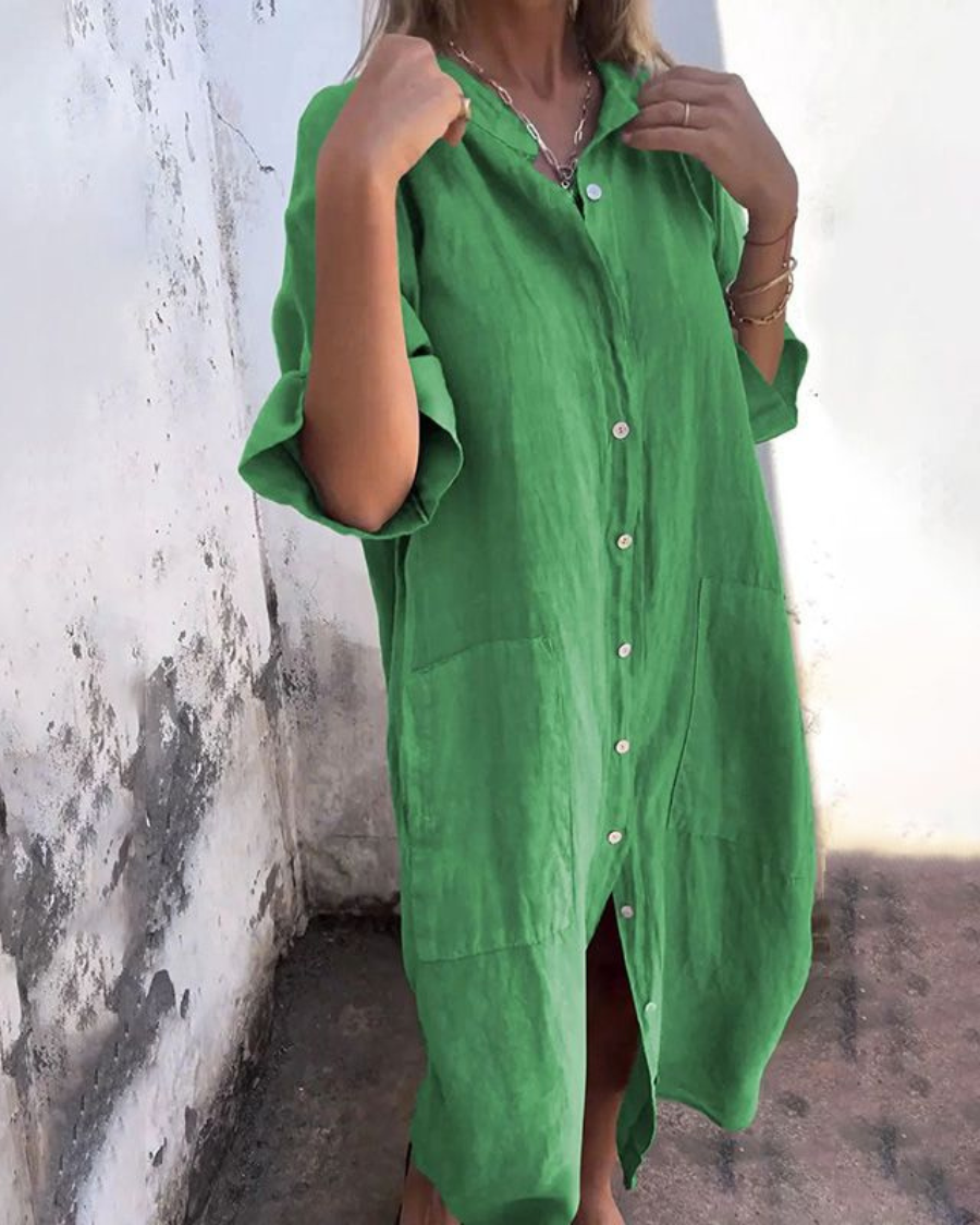Calixa | Robe Chemise Élégante
