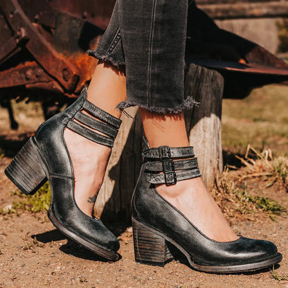 Sorellina - Bottines en Cuir Chic