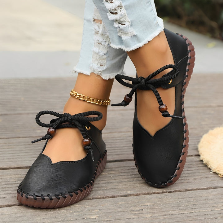 Carla - Chaussures classiques à lacets et semelle souple pour femmes