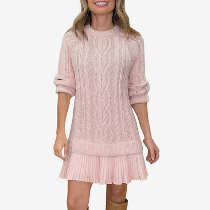 Chiara - Robe en Maille Col Rond