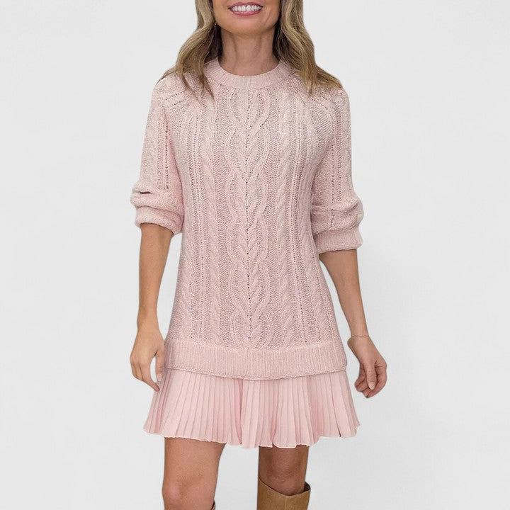 Ashlyndora | Robe en Tricot Élégante