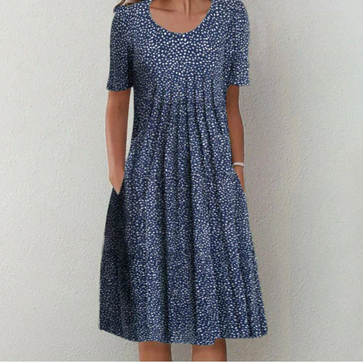 Emma - Robe Élégante en Coton