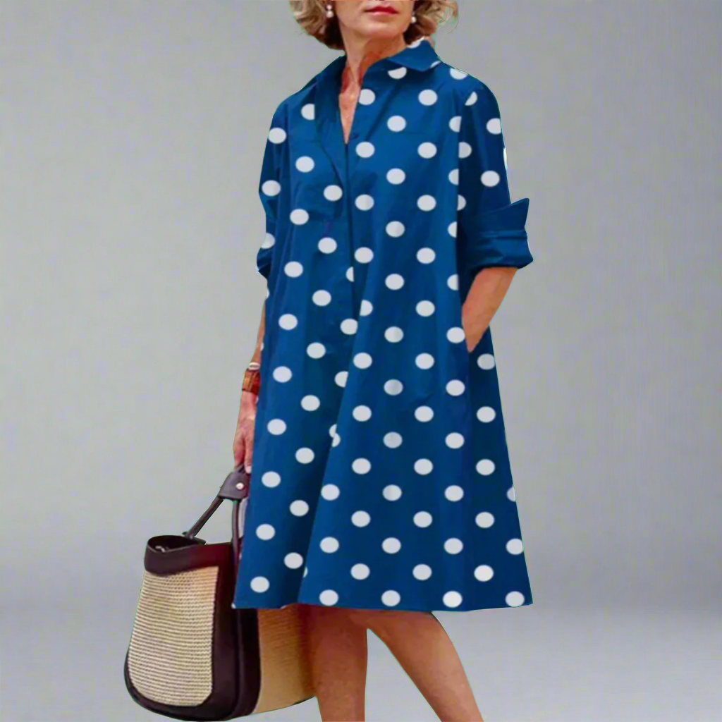 Anneliese™ | Robe Midi Luxe avec Design Élégant