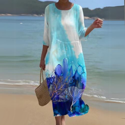 Colette | Robe d'été Confortable pour femme | Midi