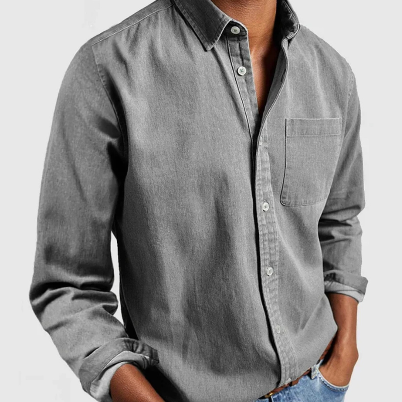 Alexander™ | Chemise en Denim Élégante