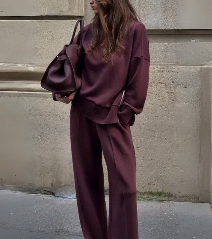 CARMINE™|ÉLÉGANT ENSEMBLE DE DEUX PIÈCES