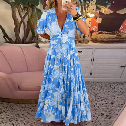 Floriana | Robe Fleurie Vibrante