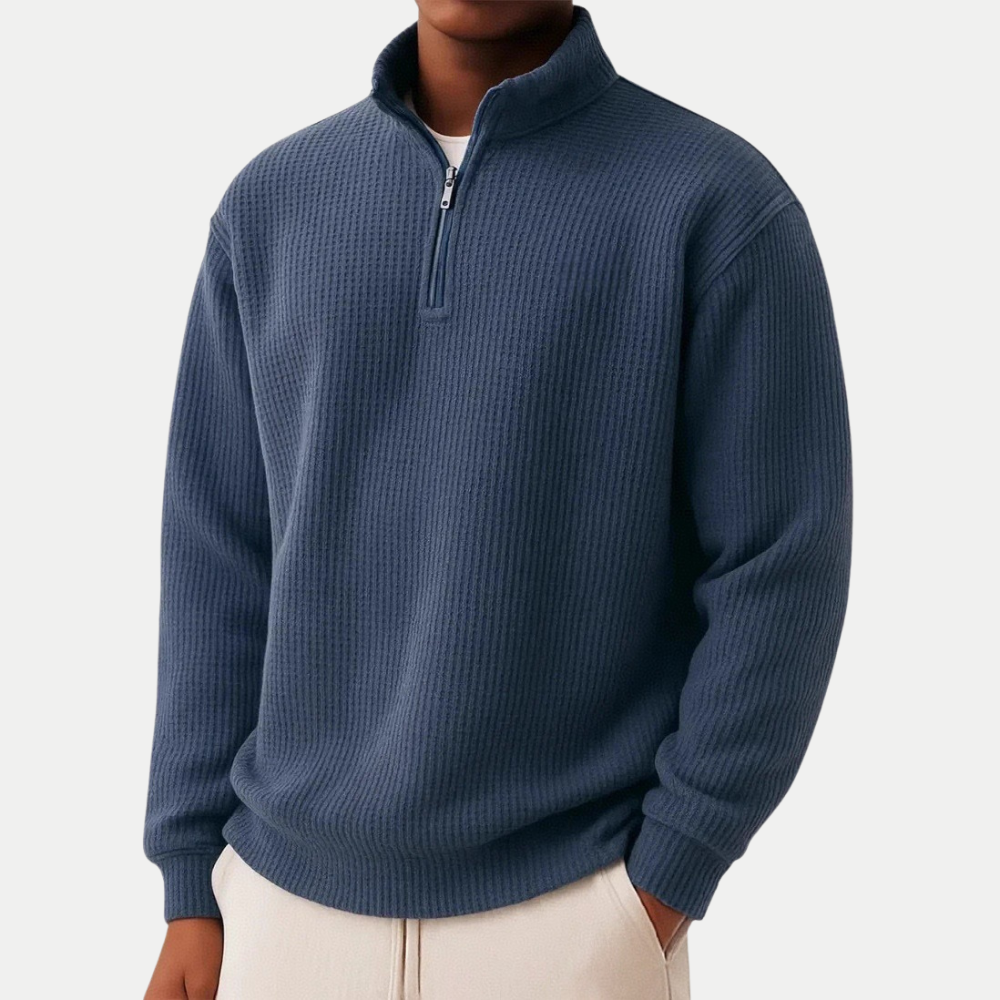 Dean™ | Pull zippé avec confort quotidien et style intemporel
