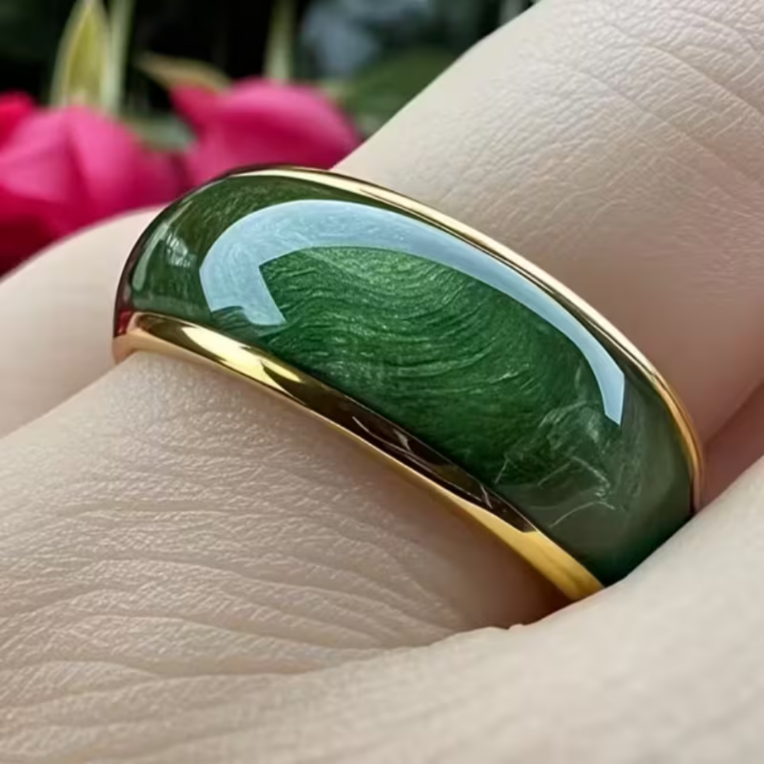 Bague Couronne Émeraude