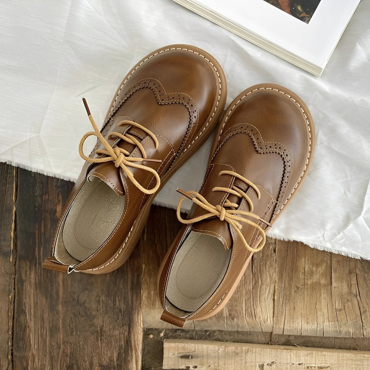 Vanessa - Classiques chaussures Oxford en cuir pour femme