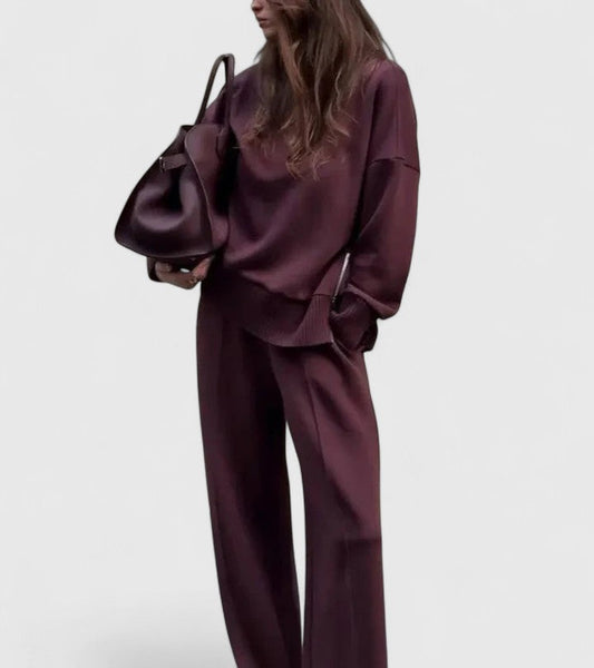 HAILEY – ENSEMBLE DEUX PIÈCES RELAXÉ LUXE