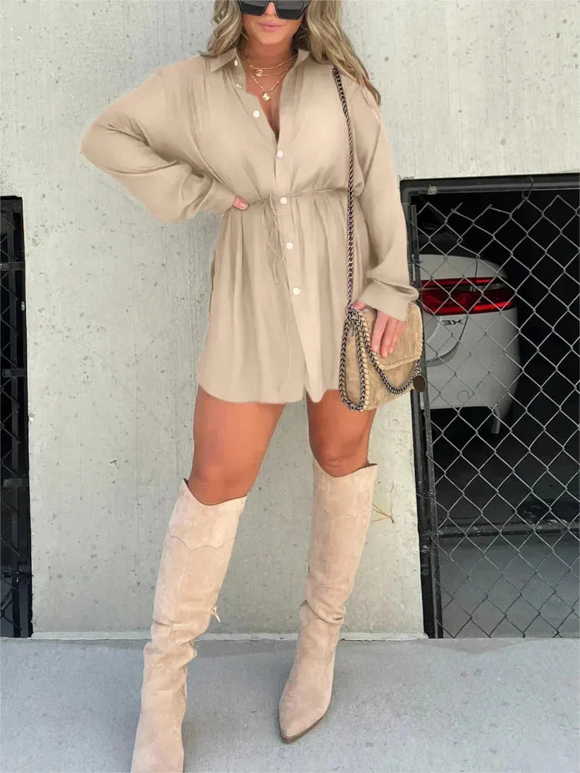 Bela | Robe en satin