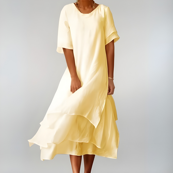 AGNÈS | ROBE LONGUE, LÉGÈRE ET ÉLÉGANTE