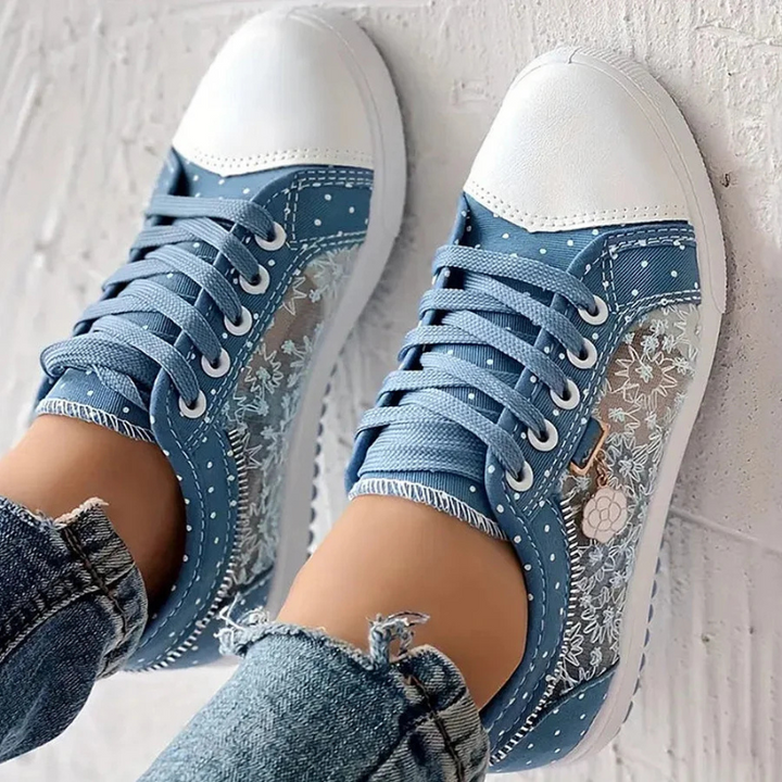 Elettra - Sneakers floreali leggeri