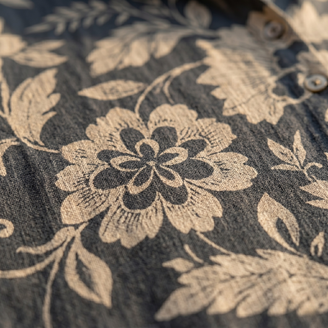 Chiara™ | Blouse en Lin Élégante avec Imprimé Floral