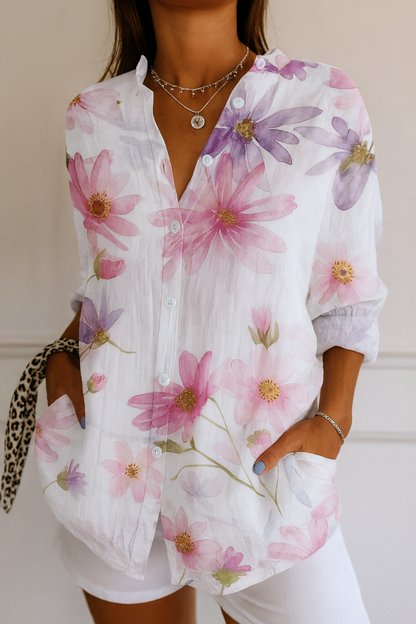 Astra | Blouse à Motif Coloré