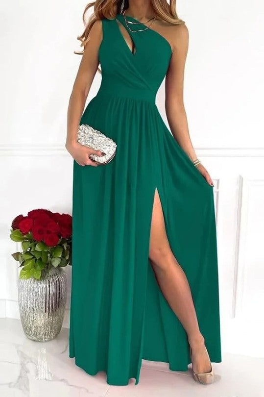 Yesha - Robe de Soirée Asymétrique Élégante