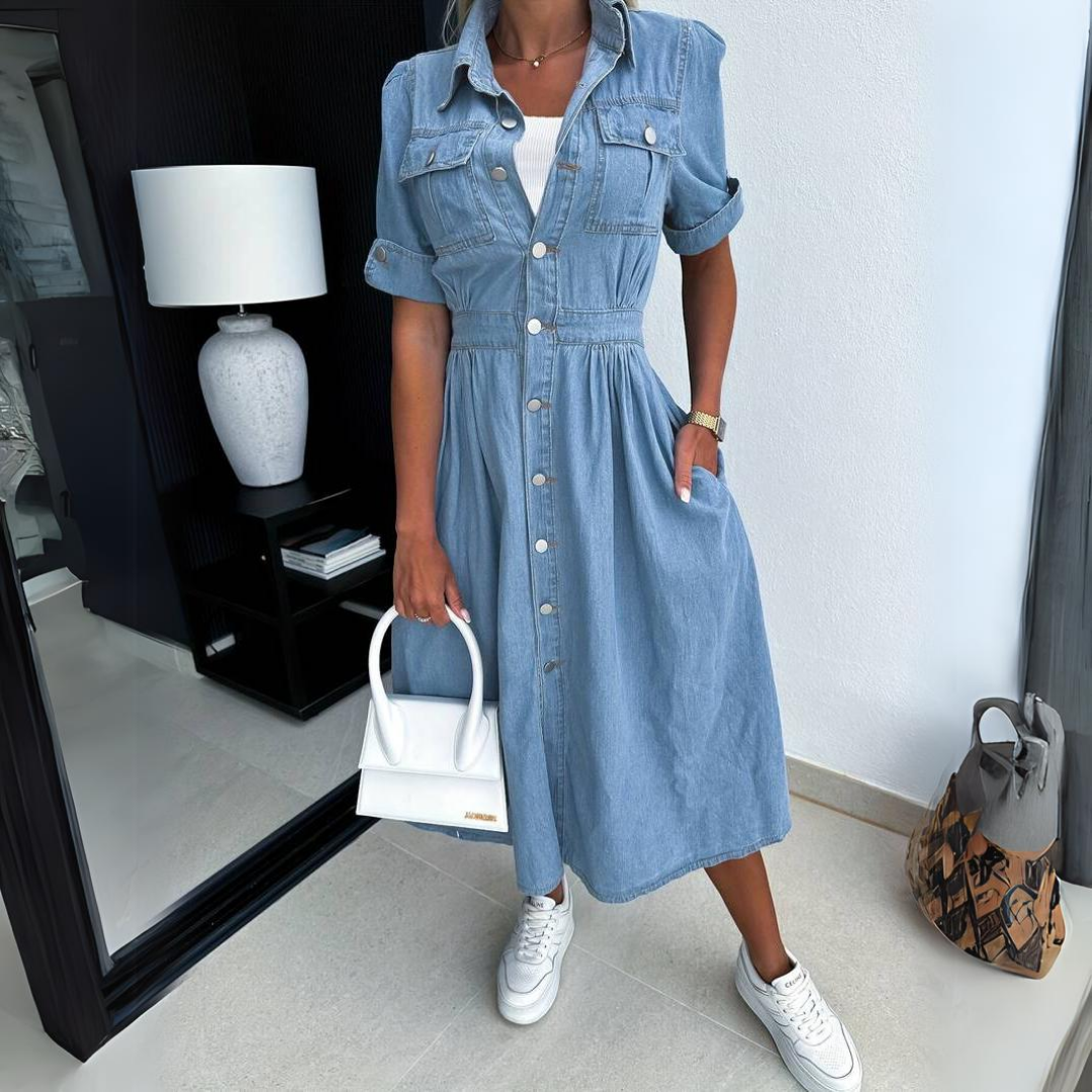 Alissa™ - Robe en jean moderne