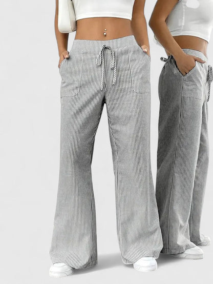 SIERRA – PANTALONS DE LOUNGE À RAYURES